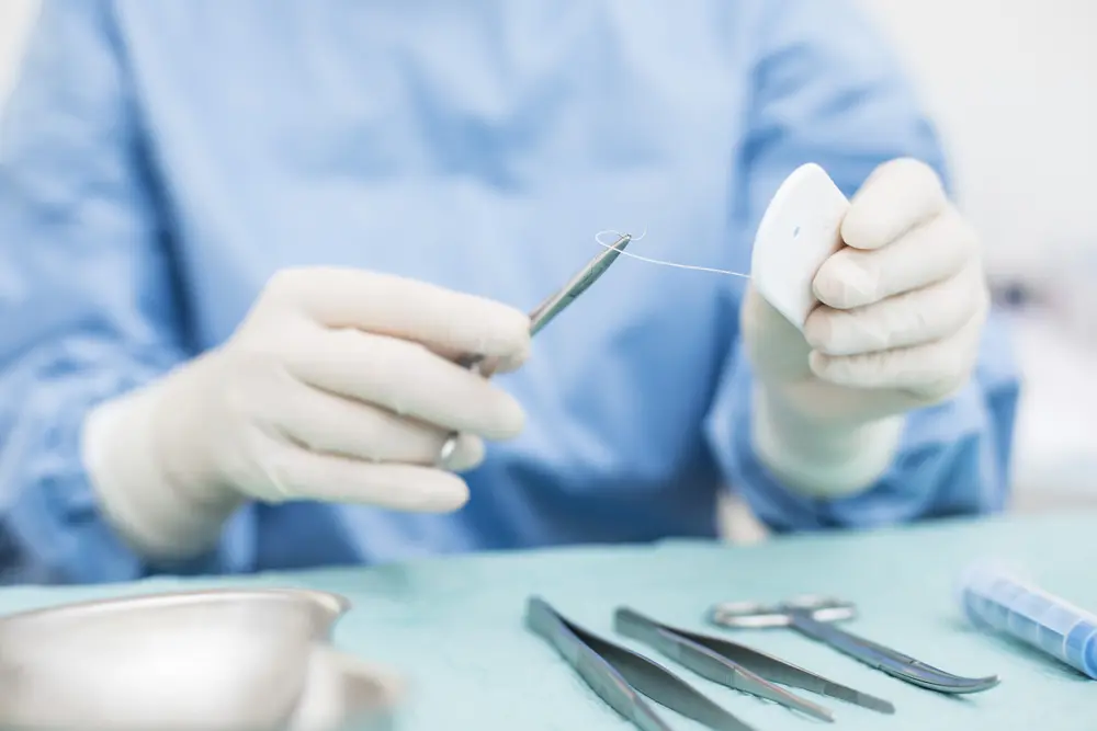 Vorbereitung einer Operation
